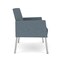 Lesro Mystic Lounge Reception Bariatric Chair, Silver, RF Serene Upholstery ML1401 - alternate 2